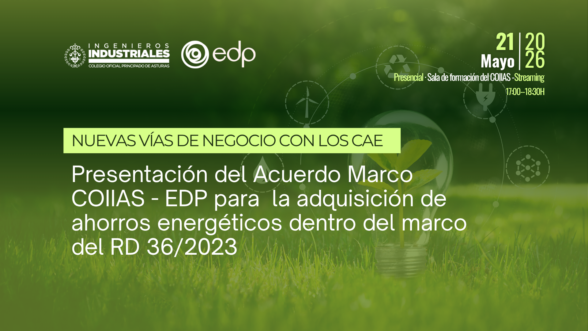 Acuerdo Marco COIIAS-EDP